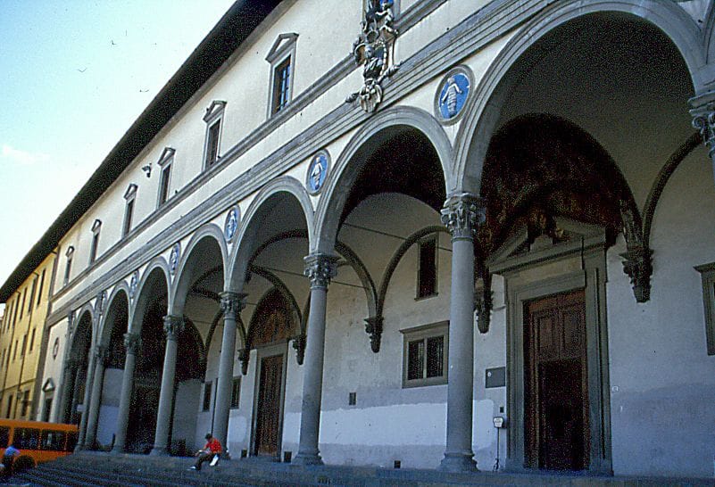 Hospital of Innocents in Florence, Italy